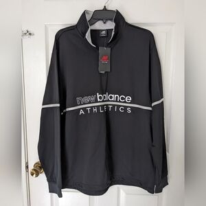 New Balance Black and White Athletic Jacket